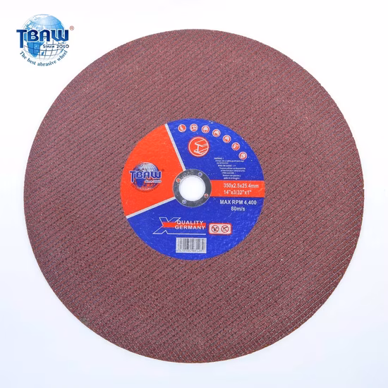 4-Zoll-Yuri-Einzelnetz-Schneidrad für den indischen Markt, OEM-Trennscheibe, 107 x 1,2 x 16 mm