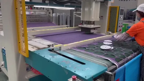 150 mm Hurricane Purple Schleifpapier-Schleifpapierscheibe für 6-Zoll-Exzenterschleifer