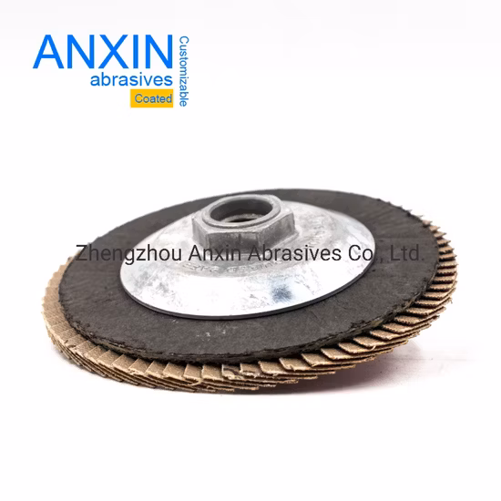 Schleiflamellenscheibe aus Keramik zum Metallpolieren