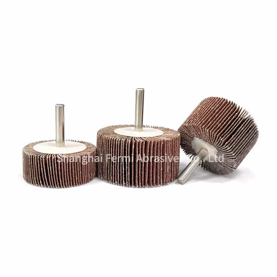 50*25*6mm, P60, Baumwolle Polierwerkzeuge Schleifwerkzeuge Lamellenscheibe für Metall